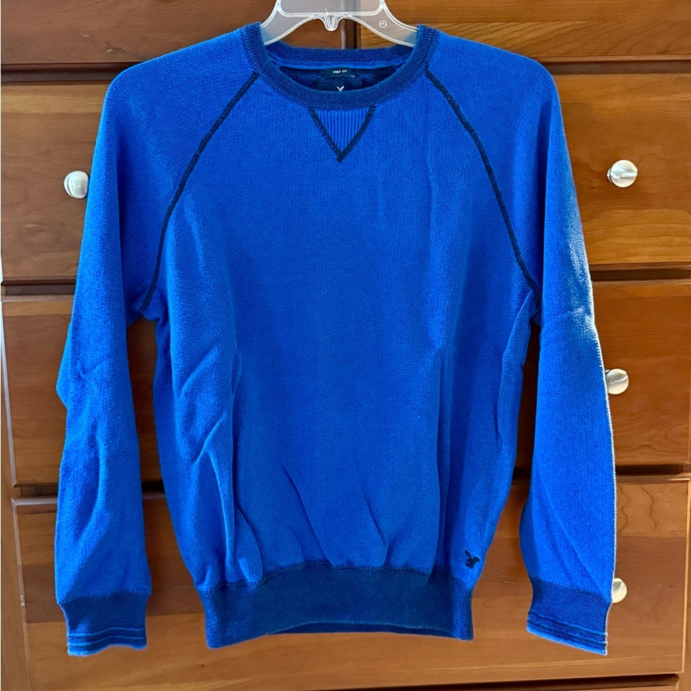 American Eagle Outfitters Mens Blue Long Sleeve Top. EUC